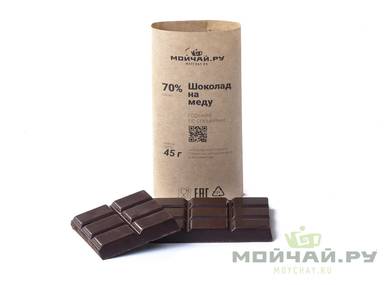 Шоколад на меду горький со специями 70% какао